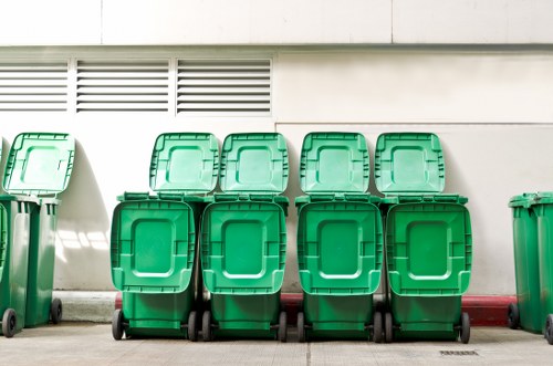 Crouch End skip hire services in action