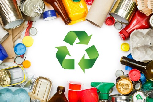 Eco-friendly practices in house clearance with recycling and donation